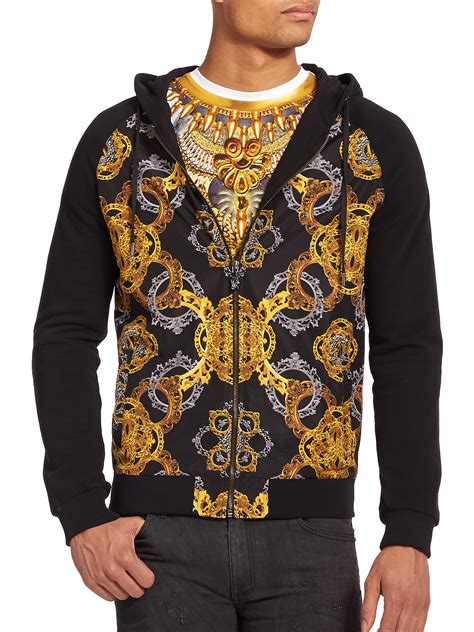 versace jeans hoodie|versace hoodies for men.